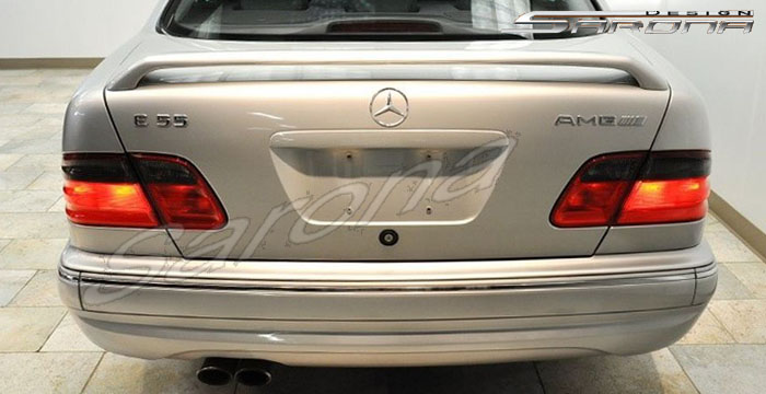Custom Mercedes E Class  Sedan Trunk Wing (1996 - 2002) - $325.00 (Part #MB-063-TW)
